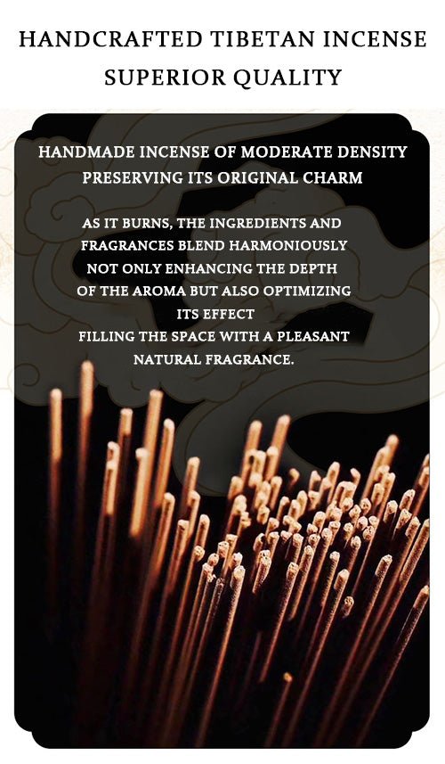 【Graceful Essence】Tibetcharms Hand - Made Tibet Incense Sticks Incense Burners - Tibetcharms